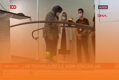 VR TEKNOLOJİSİ İLE ADIM ATACAKLAR  – TV100 HABERLER 31.10.2022