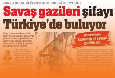 Türkiye Gazetesi 6 Kasım 2022. Arka Kapak